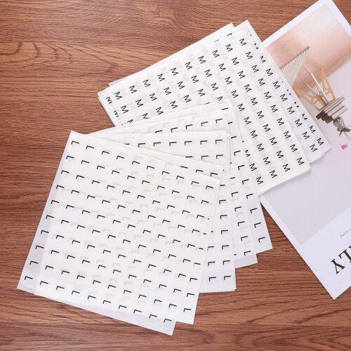 Clothing Labels Small Medium Large 1000 pcs