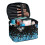 Portable Toiletry Makeup Bag with Brush Slots Polyester 1
