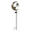 Moon Solar Stake Light Waterproof Crackle Glass Globe Pathway Decor 1