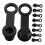 Black Rubber Brake Caliper Dust Caps 10 pcs 5