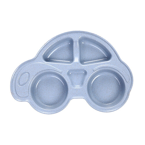 分隔餐盘 耐用BPA-Free塑料 吸盘防滑底 1件 1