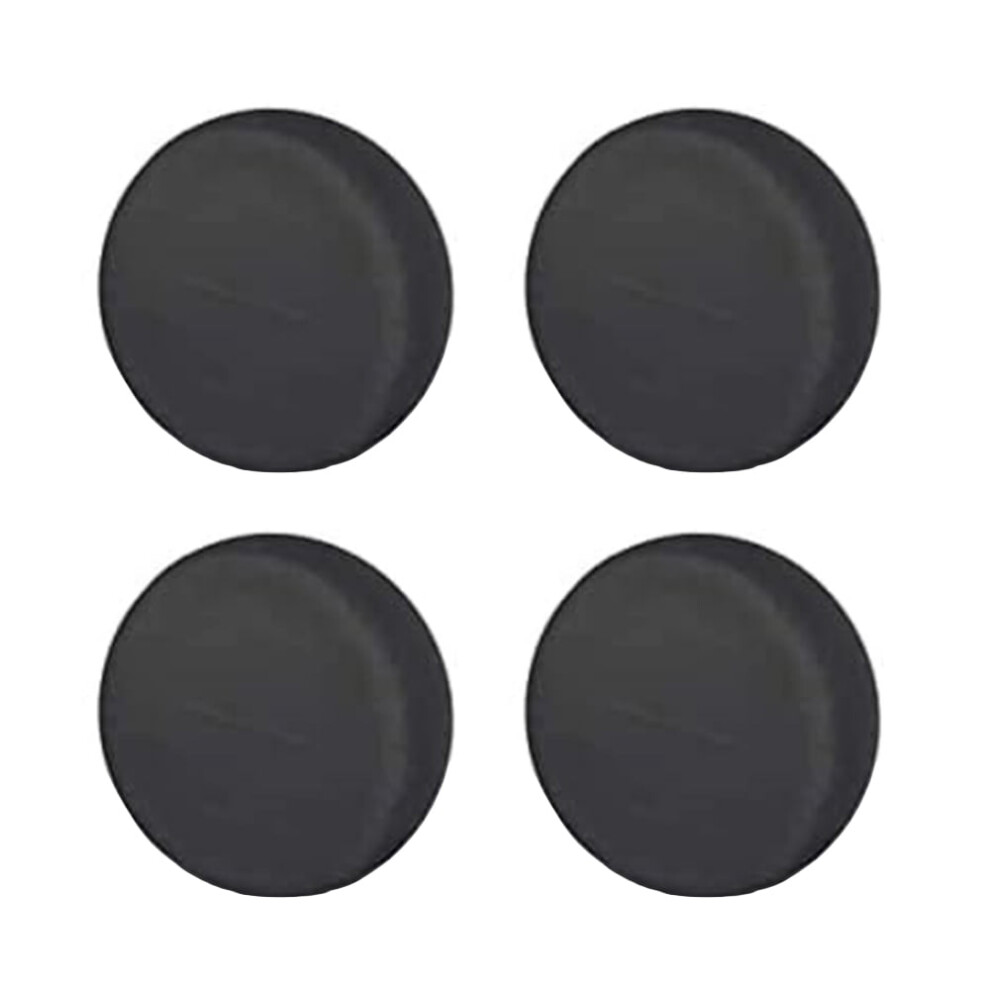 Tire Covers 24-26In Waterproof Uv Protection 4Pcs Silver/Black 9418476997976
