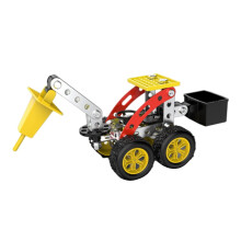 Metalen modelbouwsets van voertuigen, speelgoedauto's voor jongens van 8-12 jaar, Erector-set auto's van metaal, bouwblokken voor kinderen van 8, 9,