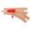 Wooden train track expansion pack beige 1 piece 7
