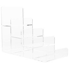 4 Tier Perfume Holder Organizer Purse Rack Stand Transparent