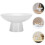 Ceramic Snack Plate White High-End Material 1pc 1