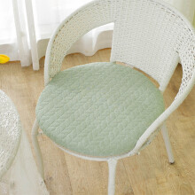 Coussin de chaise rond, assise épaisse et antidérapante