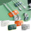 Cable Hanger for Data Cables 4-Piece Punch-Free 3