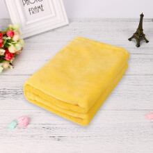 Home Decor Clearance 50*70Cm Fashion Solid Soft Throw Kids Blanket Warm Coral Plaid Blankets Flannel