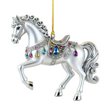 Acrylic 2D Flat Christmas Ornaments Holiday Trailer Interior Decoration Home Decoration Pendant
