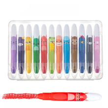 Zodiac Twistable Crayons Set 12 Colors Washable