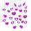 Balloon Rainwire Sequins Pendant for Wedding Decoration 1