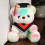 Rainbow Graduation Bear Plush Toy 9 inch 1