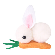 Easter Bunny Carrot Hairpin for Girls 1pc