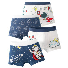 Toddler Boys Boxer Briefs Cotton Dinosaur Truck Navy 4 Pack