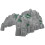 OUNONA tunnel model for model railway DIY set 4