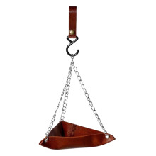 Bird Feeder Hanging Outdoor Spring Shape Brown