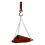 Bird Feeder Hanging Outdoor Spring Shape Brown 1