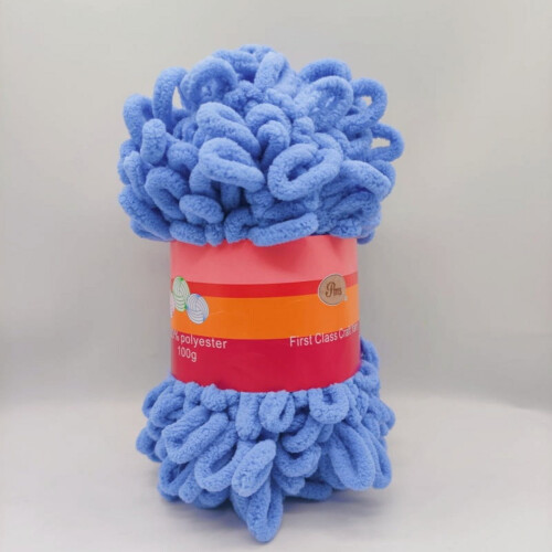 Chenille Loop Yarn Puffy Chunky Soft Light 1 Roll 26ft