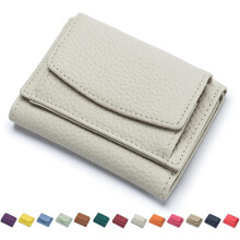 Slim Wallet for Women, Credit Card Holder RFID Blocking 6 Card Slots Leather Mini Credit Card Wallet Purse with Coin Pocket