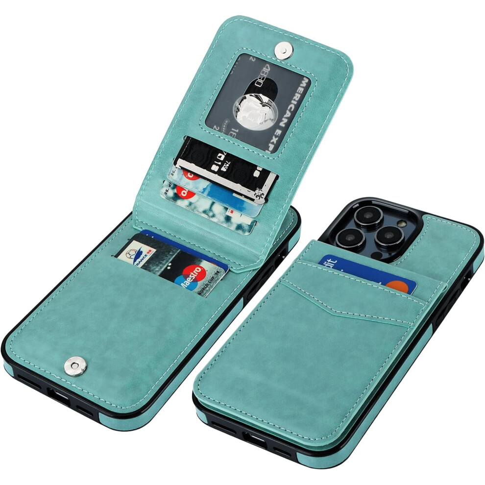 Iphone 14 Pro Max Leather Wallet Case With Card Holder And 913466651221