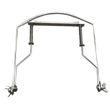Harmonica Neck Holder Silver 10-Hole Blues Harp Stand