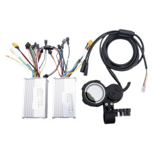Motor Sem Escova JP 48V 25A 1200W + Tela de Exibição Do Medidor, Controlador de Motor de Acionamento Duplo para Scooter Elétrica