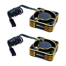 SURPASS HOBBY 2 Peças ESC Ventilador de Resfriamento Motor Ventilador de Resfriamento 30mm 28000RPM RC Modelo Dissipador de Calor para Modelos de