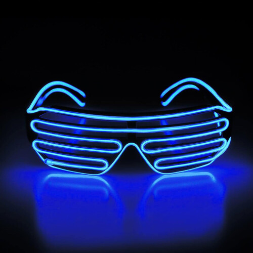 LED Light-Up Glasses for Adults Party 1 Pair