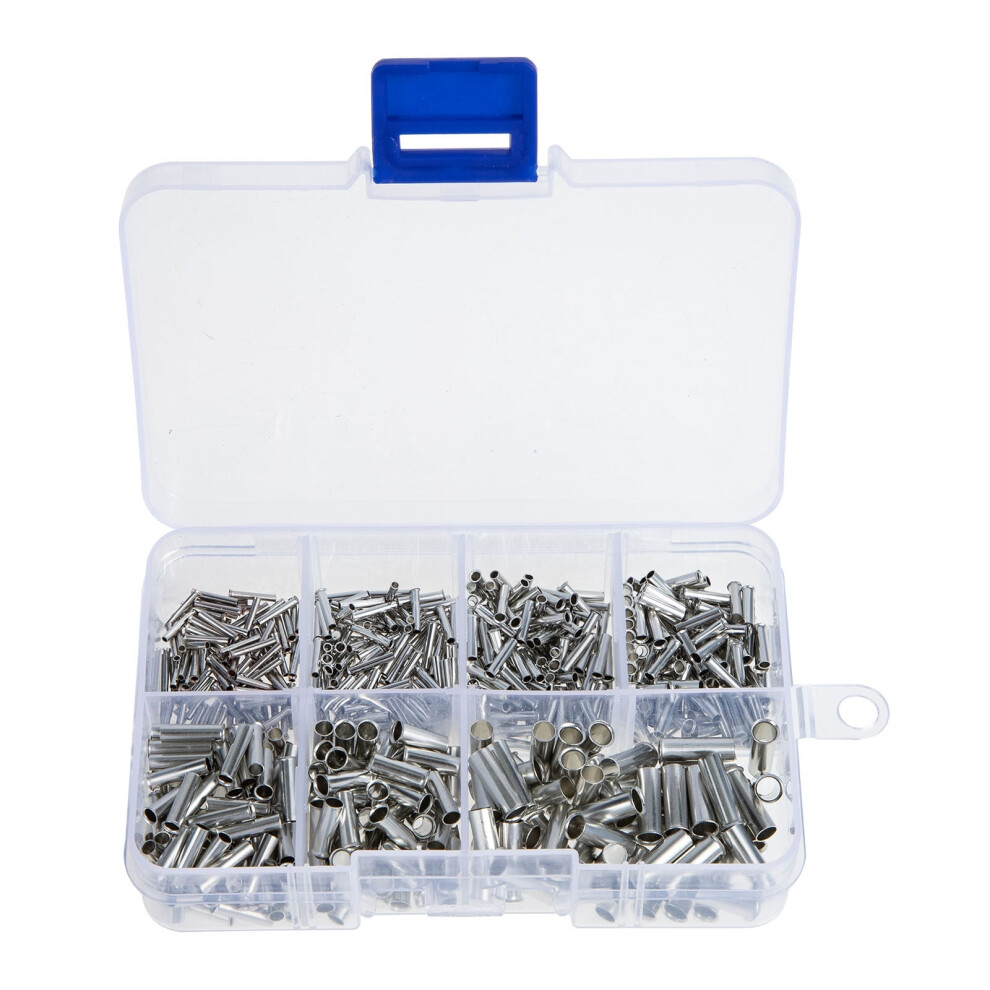 Wire End Sleeve Crimp Tubes Ferrules Kit 600 Pcs 939152768004