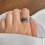 Sterling Silver Vintage Floral Open Ring 925 1
