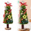 Mini Christmas Tree for Table Top 11 Inch Gold Star 1