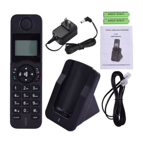 Telephone Set LCD Display Hands-Free 50-Entry Phonebook 1