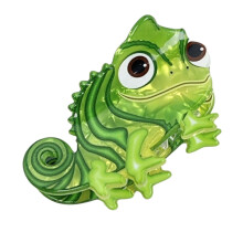 Cartoon Dinosaur Hair Clip Green 1 ct
