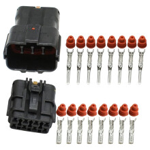 1Sets 8 Väg 7222-7484-40 7123-7484-40 Harnesanslutning Olje Pump Kontaktmontering Bil Vattentät Kontakt MG640341 MG610339