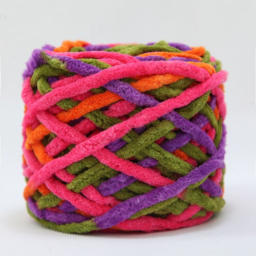 Chenille Yarn Soft Velvet 100g