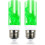 E27 LED flame effect flickering bulb 2 pack 1