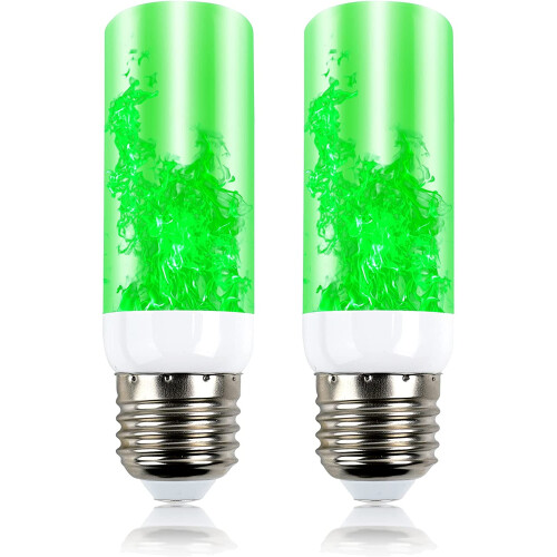 E27 LED flame effect flickering bulb 2 pack