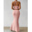 Women's pink two-piece summer set with twist-front halter 8