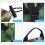 Skateboard Bag Backpack Water-Resistant with Reflective 6