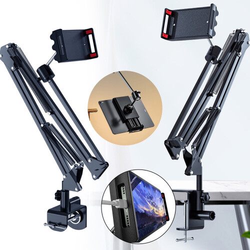 Flexibele tabletstandaard met 360 draaibare arm van 95 cm