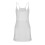 Dames zomer mini-romperjurk met ingebouwde shorts, wit 7