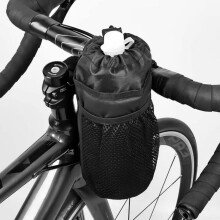 Insulated Bike Water Bottle Bag with Phone Pocket