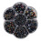 Assortiment de perles à dos plat 2800 demi-perles 1
