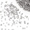 Rustfrit stål polerede perler tumbling media pins 1lb 1