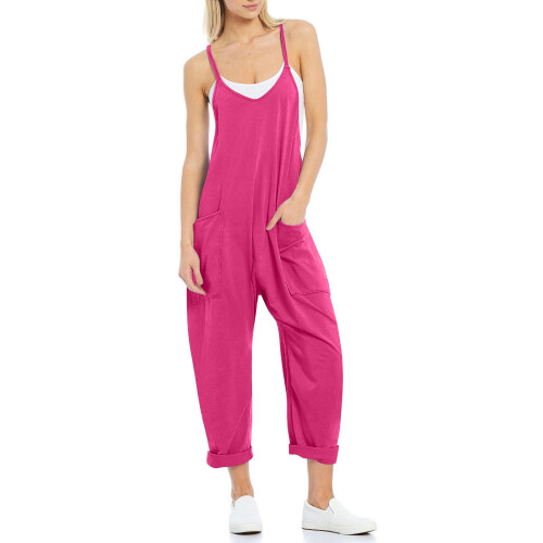 Lahloya maternity jumpsuit oversized cotton romper