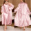 Women's Satin Printed Pajama Set Plus Size XL-5XL 4