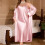 Women's Satin Printed Pajama Set Plus Size XL-5XL 5