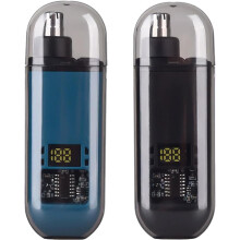 2-in-1 nose hair trimmer waterproof rechargeable portable