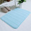 Antislip badmat lichtblauw 16x24 inch 1
